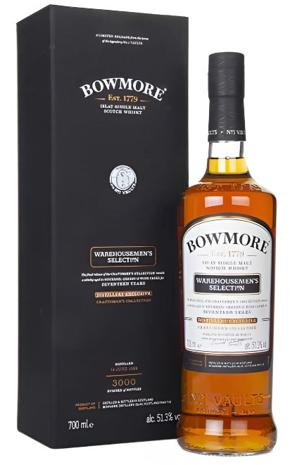 Bowmore 17 Year Old 1999 Distilled Warehouseman's Selection Distillery Exclusive 70cl