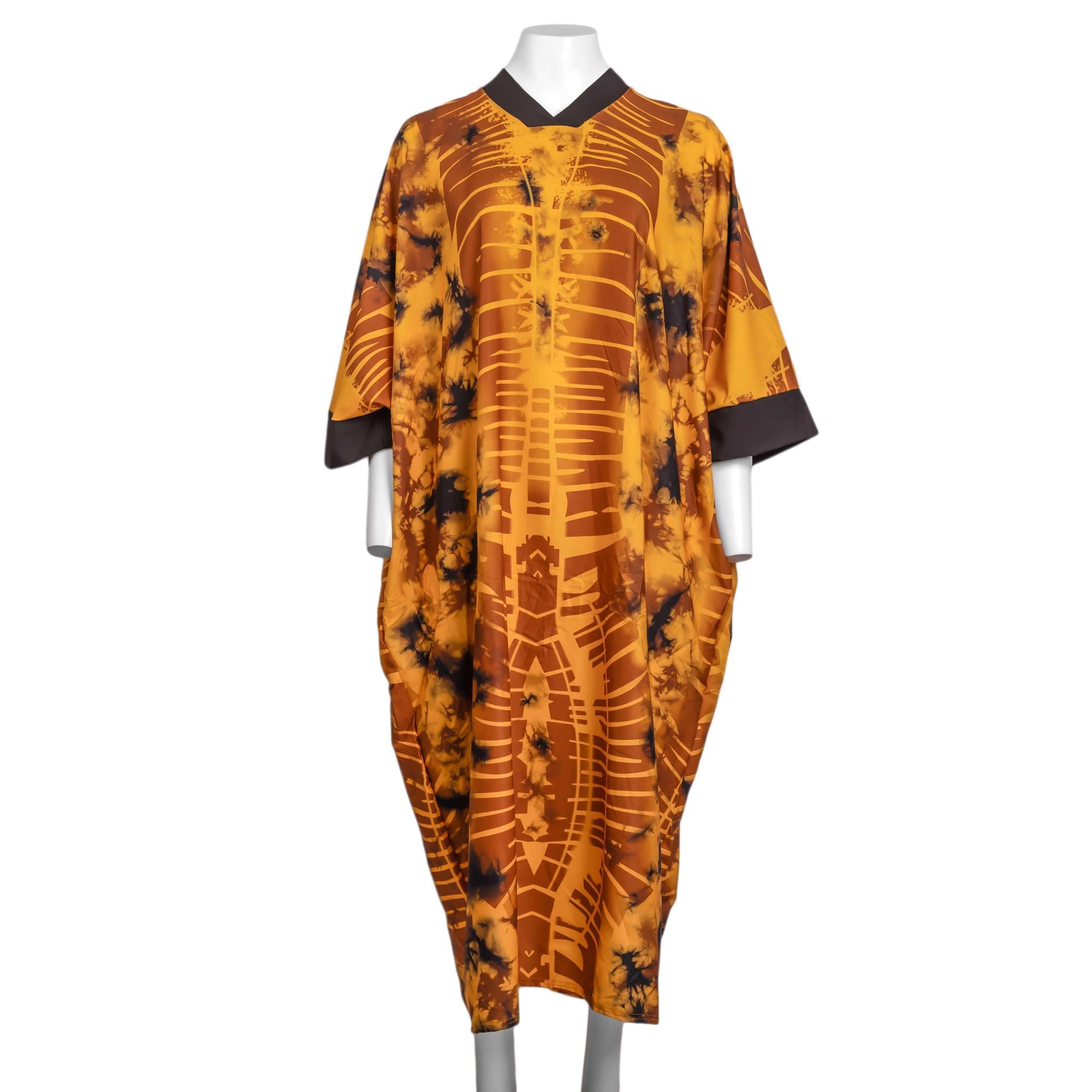 Orange & Black Bubu
