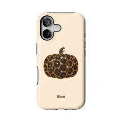 Cheetah Pumpkin iPhone Case