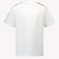 Burberry Kinder Unisex T-Shirt In Wit