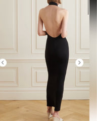 Skims High Neck Open Back Maxi Dress by Skims
