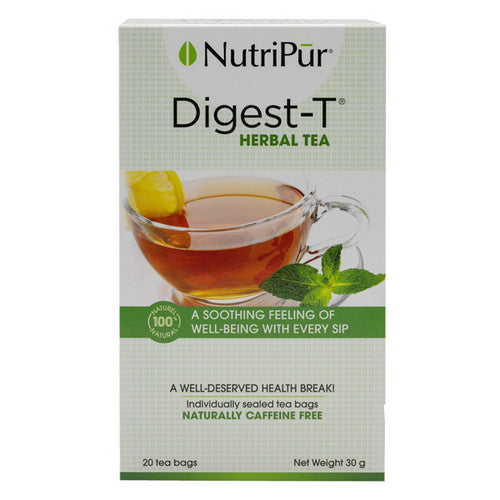 Nutripur Inc, Digest-t Herbal Tea, 20 Count