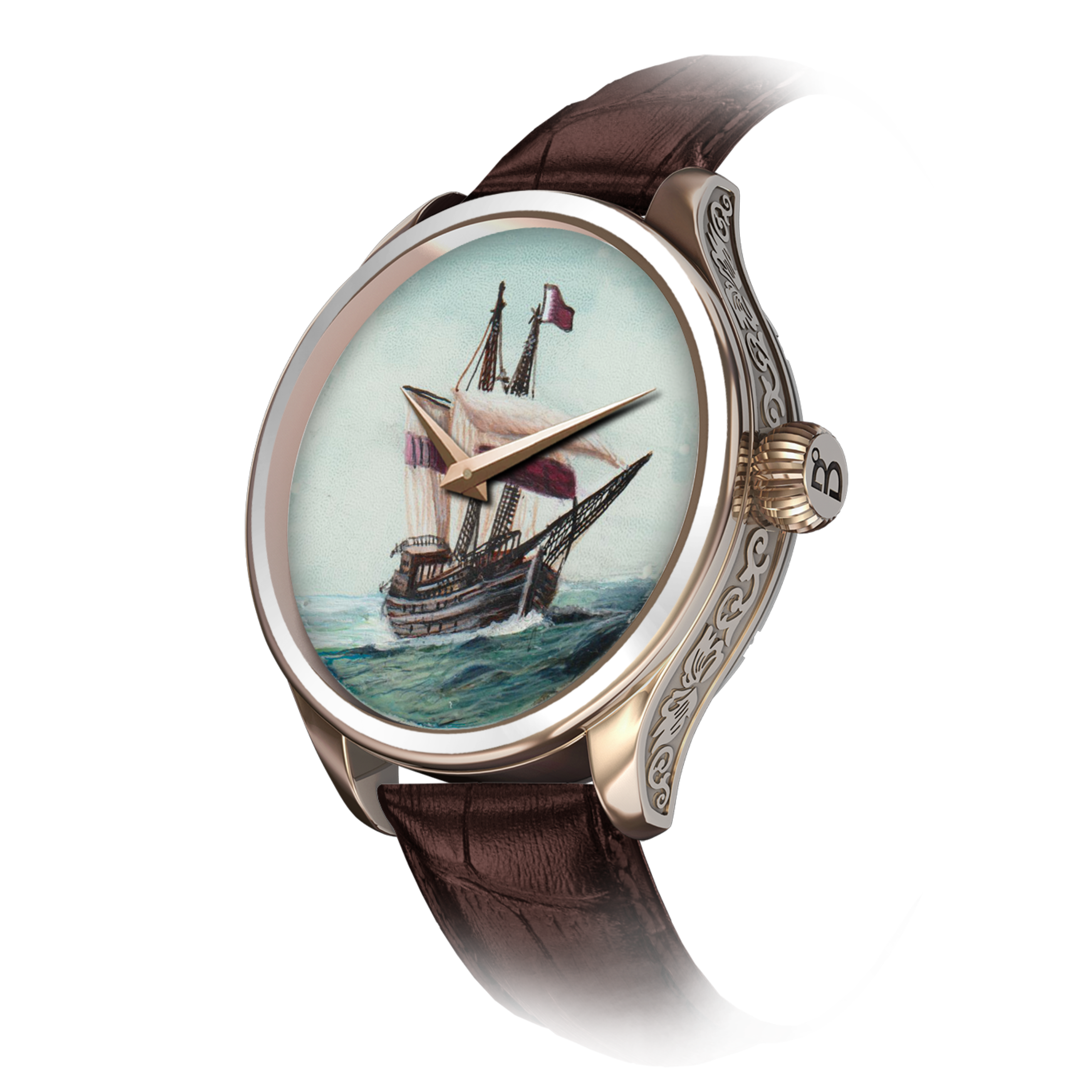 B360 Unique gifts idea - Hand painted Qatar Glorious Gulf
