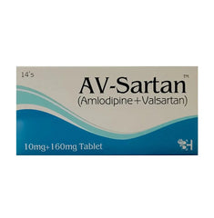 Av-Sartan Tablets 10mg/160mg – Hypertension & Blood Pressure Treatment