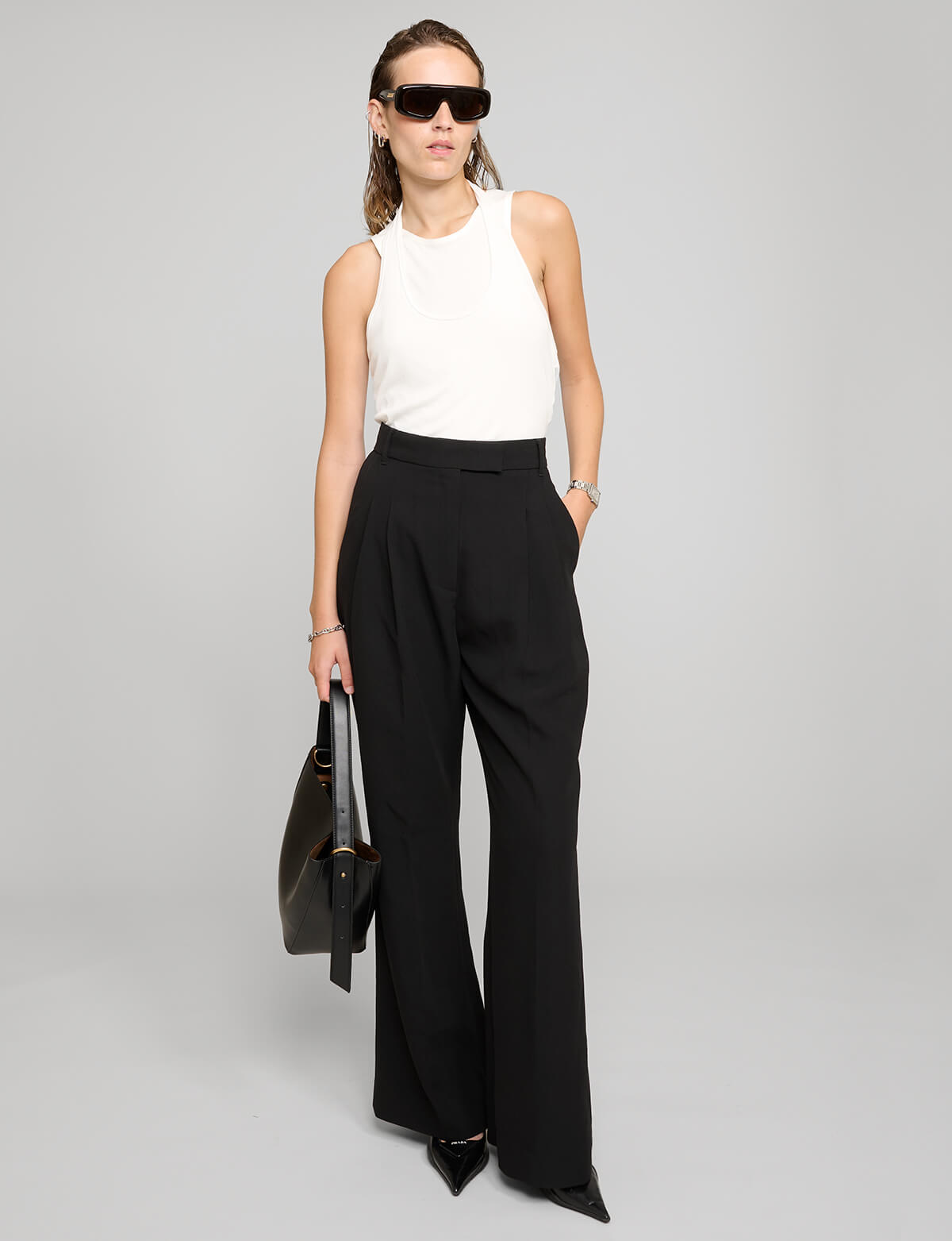 Black Suit Pants