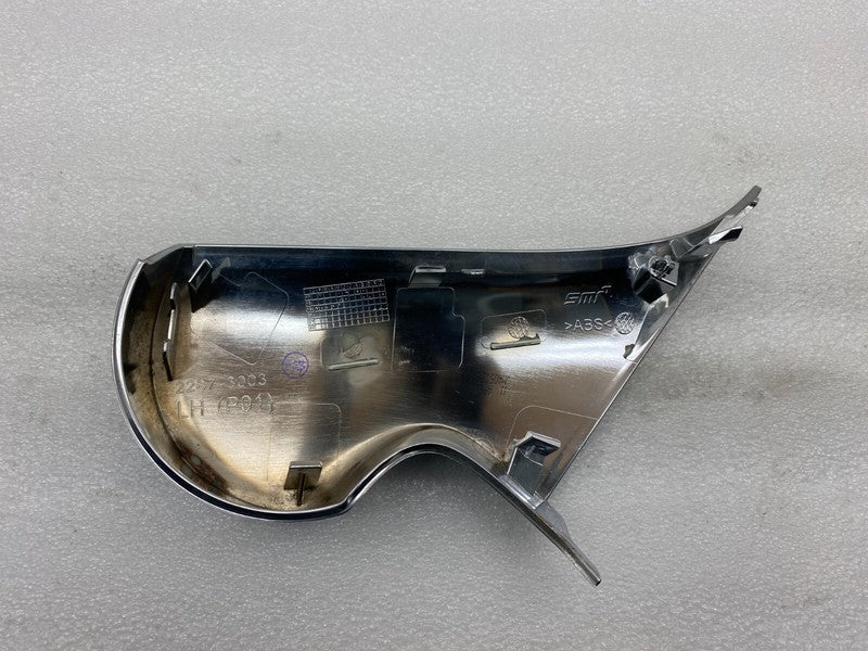 ⭕ 17-20 Model 3 Left Exterior Door Mirror Lower Mounting Cover Chrome 