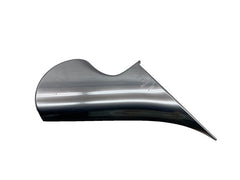 ⭕ 17-20 Model 3 Left Exterior Door Mirror Lower Mounting Cover Chrome 
