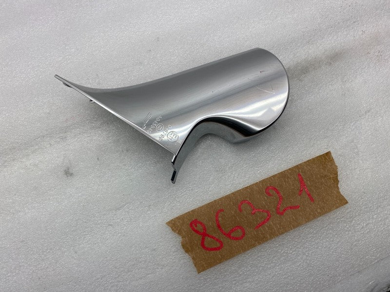 ⭕ 17-20 Model 3 Left Exterior Door Mirror Lower Mounting Cover Chrome 