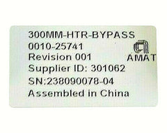APPLIED MATERIALS 0010-25741 300M HEATER BYPASS AMAT FUJIKIN 3870-03891