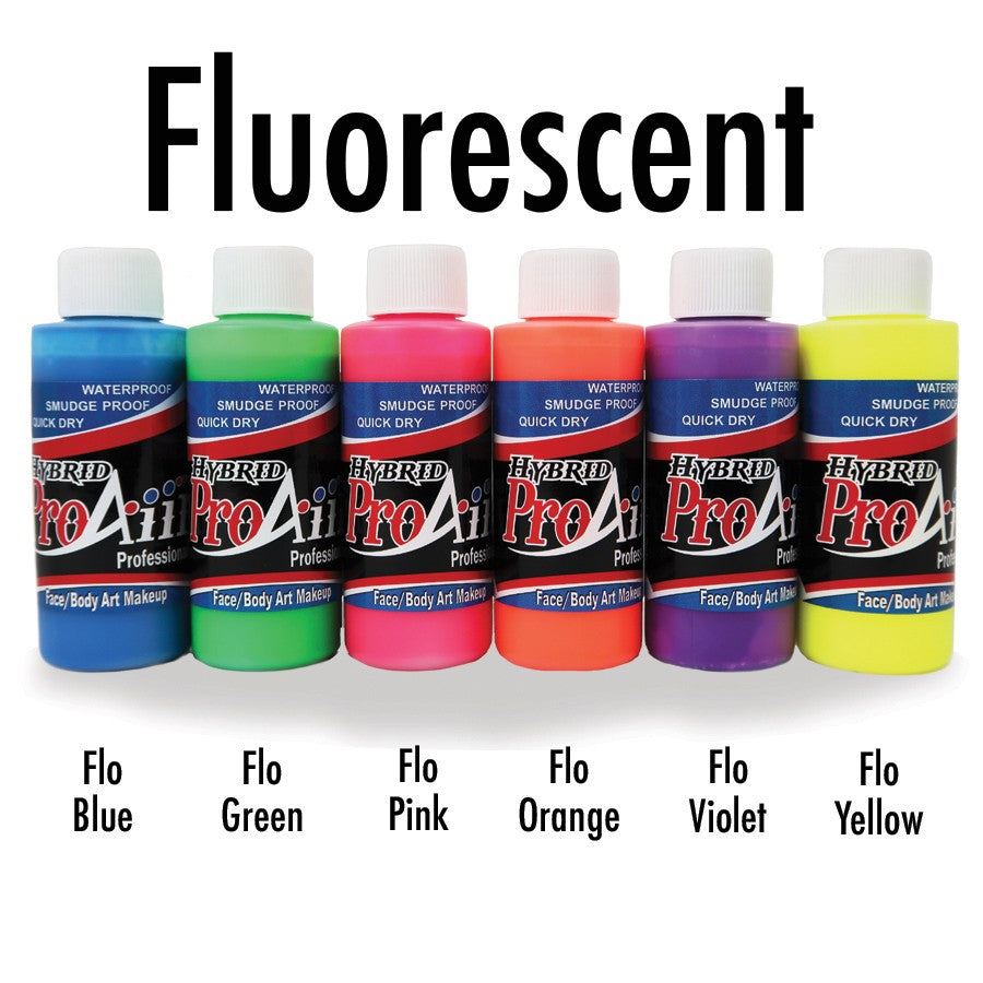Proaiir Hybrid kit colores fluor 6x30ml