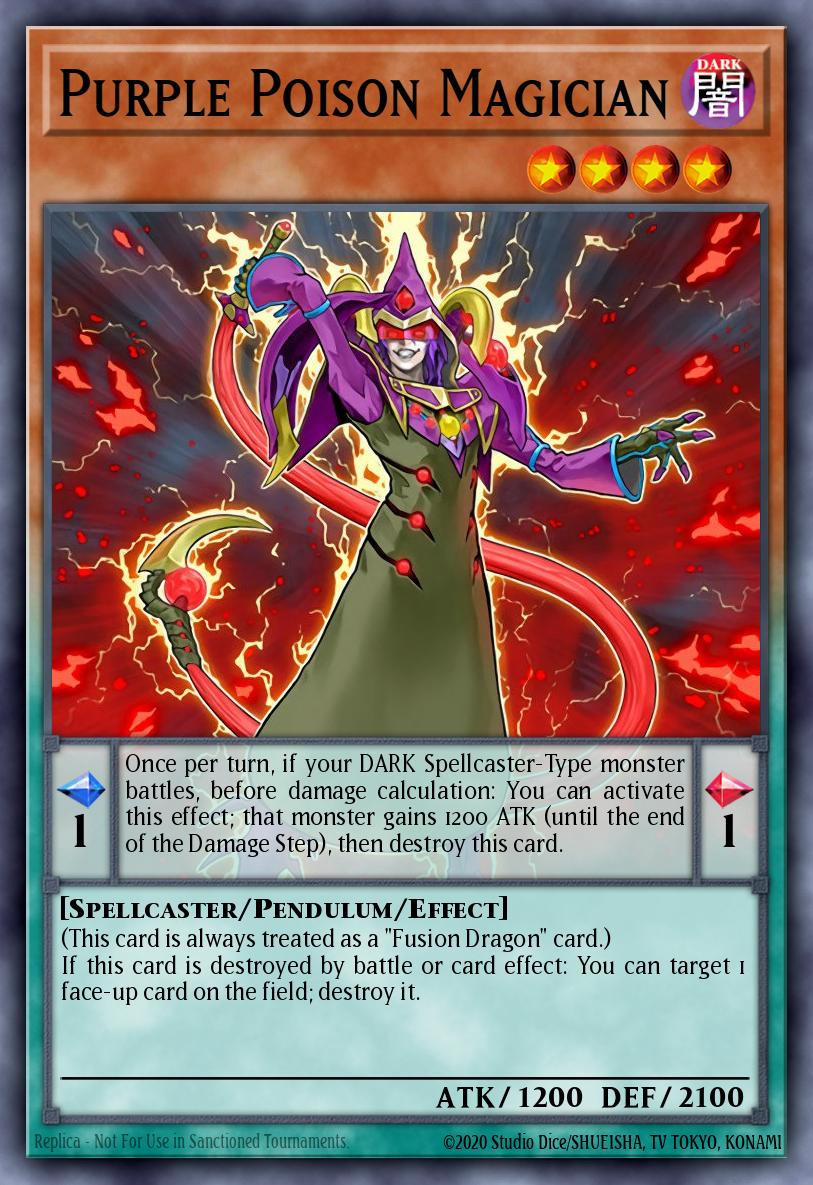Purple Poison Magician - Yu-Gi-Oh! Card Database