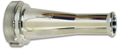 489 Akron Straight Tips - 3" Inlet, Aluminum