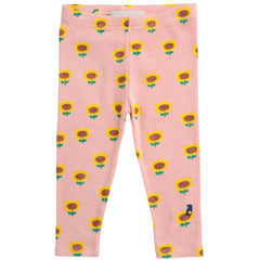 Bobo Choses Ljus Pink Sunflower All Över Leggings
