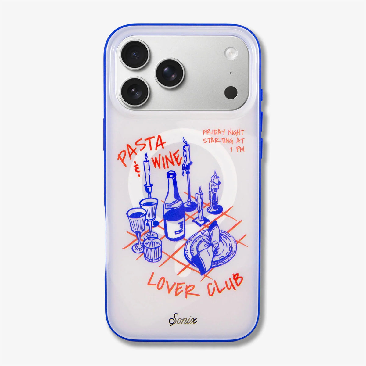 Pasta & Wine MagSafe® Compatible iPhone Case