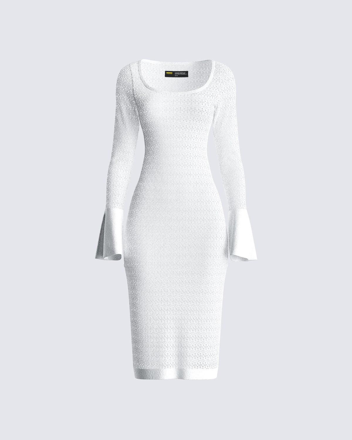 Women's ivory midi dress – FINESSE