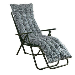 ZYZY - Cuscino per sedia a sdraio, morbido cuscino per chaise longue per interni ed esterni