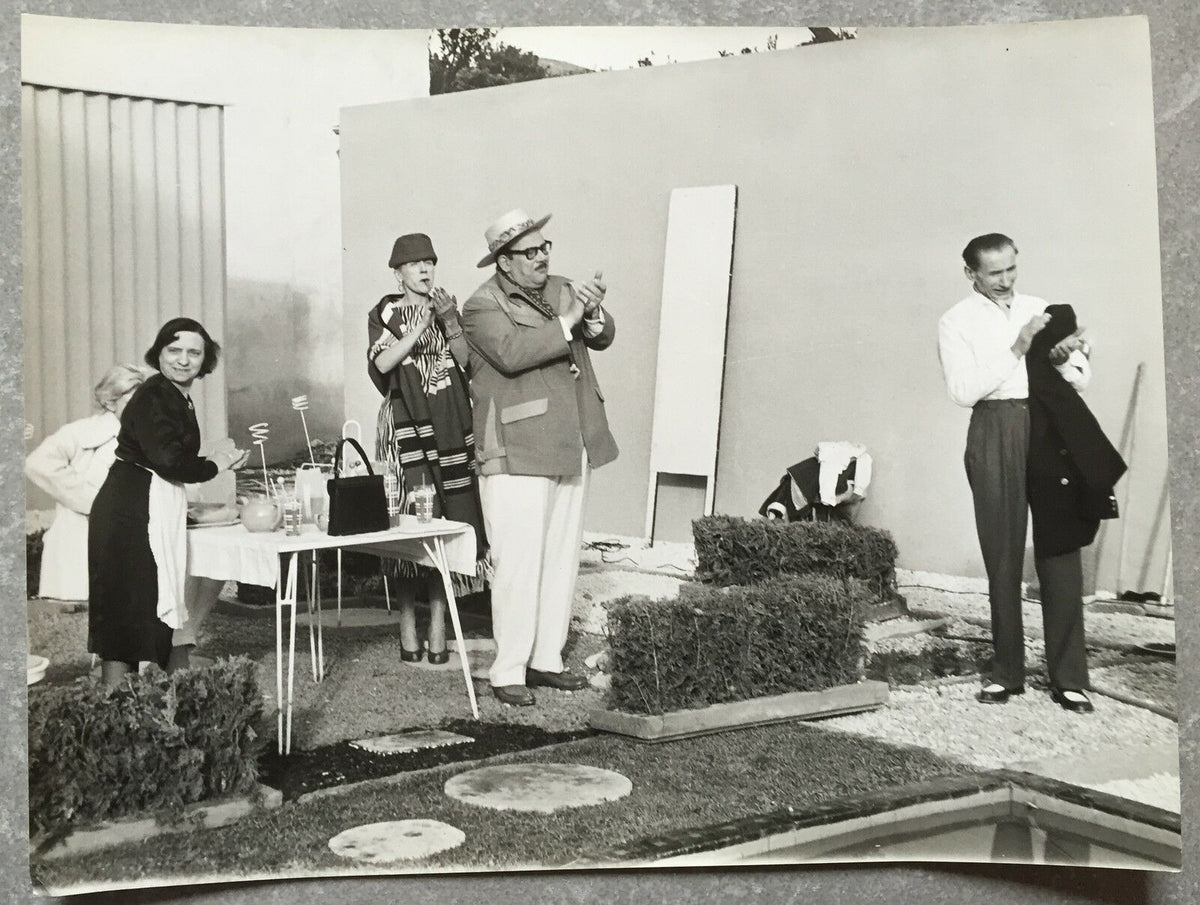 Photo originale MON ONCLE Jean-Pierre Zola JACQUES TATI 1958