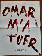 Affiche OMAR M'A TUER Sami BOUAJILA Denis PODALYDES Roschdy ZEM 40x60cm