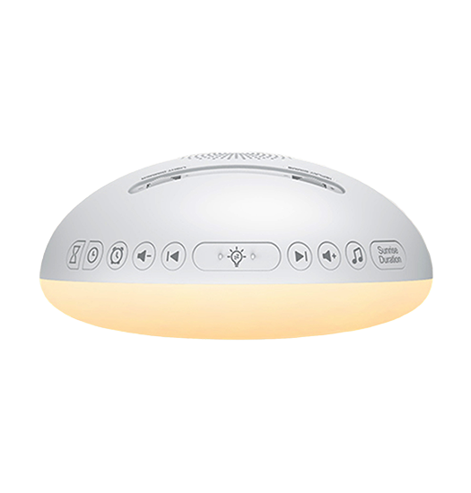 Wake-up Lampe | Wake-up Lampe - Lysterapilampe M. 26 Søvnlarmlyde - HFiD™ - DELUXECOVERS.DK