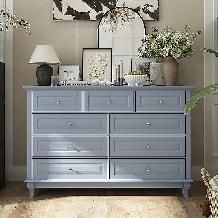 FUFU&GAGA Gray 55.1-in W Standard dresser one_size