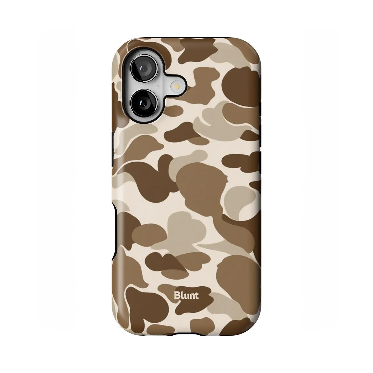 Brown Camo iPhone Case