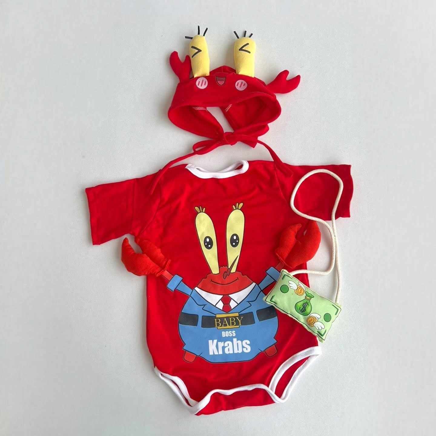 Preorder Baby Costume Mr. Krabs