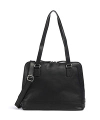 The Chesterfield Brand Wax Pull Up Cow Seron Shoulder bag black