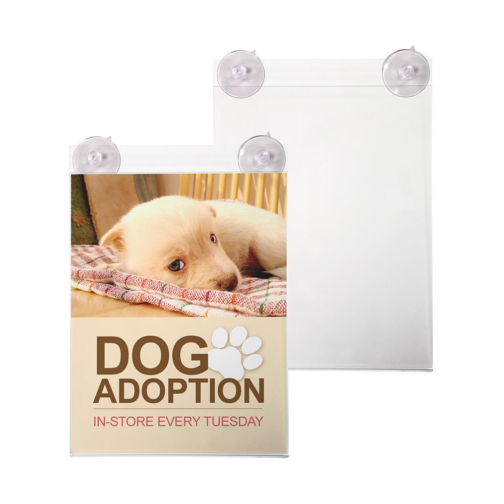 Sign Holders with Suction Cups- 2 pieces