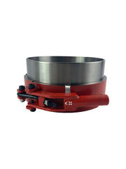 Clamp device for piston rings