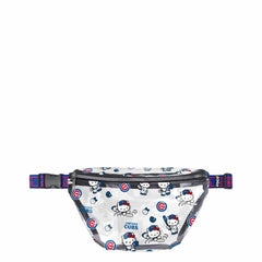 Chicago Cubs MLB Hello Kitty® Clear Fanny Pack (PREORDER - SHIPS MID JULY)