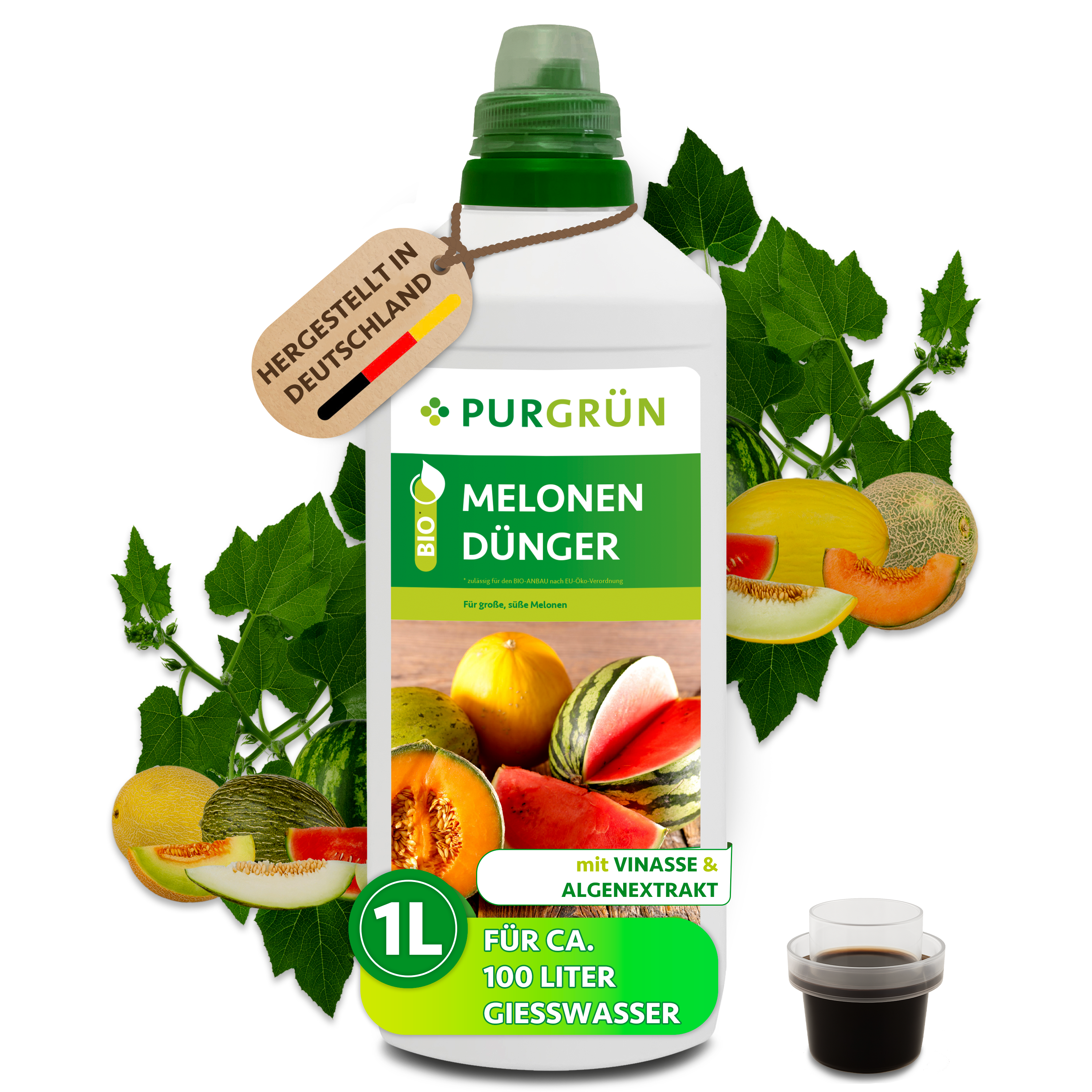 Bio-Melonen-Dünger 1 Liter