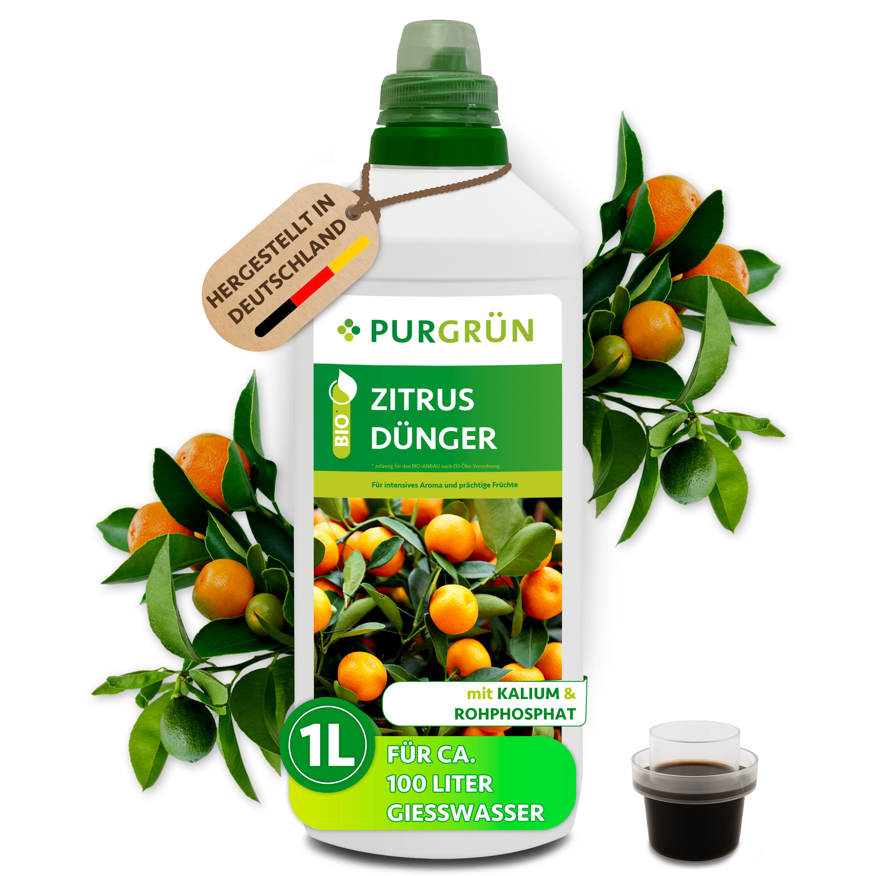 Bio-Zitrusdünger 1 Liter