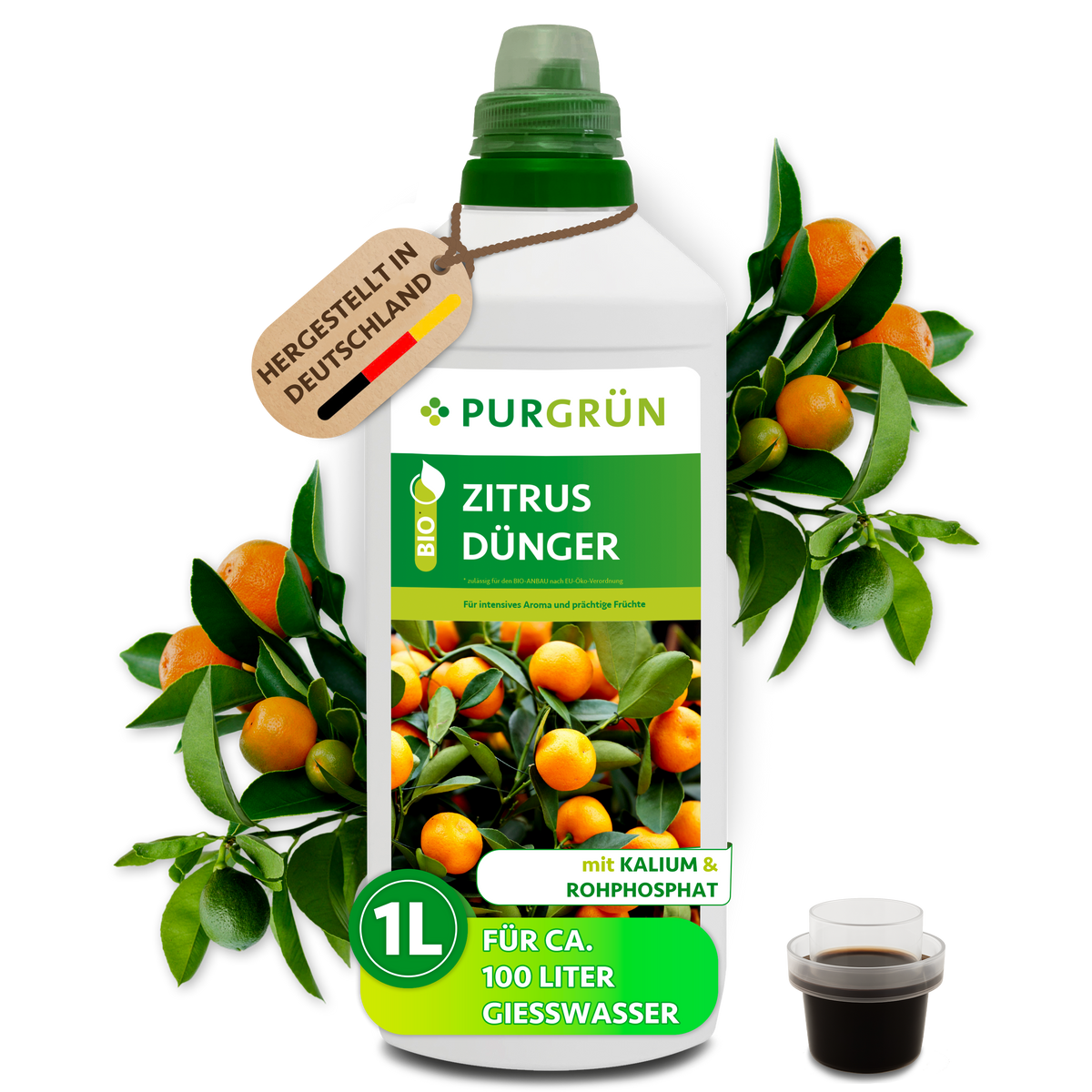 Bio-Zitrusdünger 1 Liter