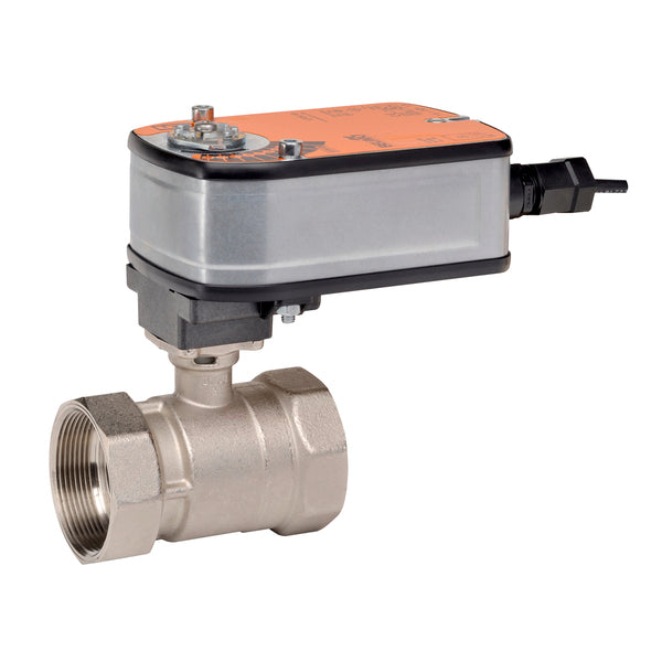 B225+LF24-MFT-S US - Válvula Belimo, Caracterizada, 2 Vías, 1in, 2-10Vdc, 24Vac, 24Vdc, On/Off, Flotante, 4-20mA, PWM