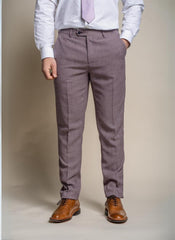 Cavani – Pantalone Lilla Slim Fit
