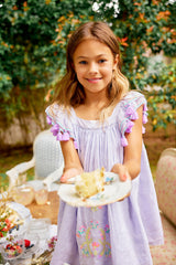 Chloe Dress | Frosty Violet