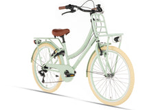 Cortego Transporter Meisjesfiets 24 inch - 7 Versnellingen - Groen
