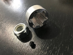 Ruckus rear Nut cover 