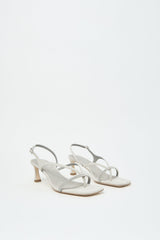Suede thong sandals