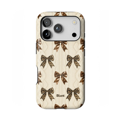 Cheetah Knit iPhone Case
