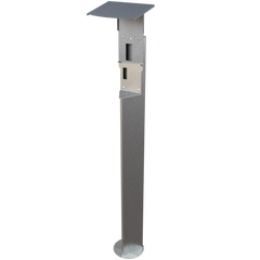 Flexmount Standfuß für Fronius Wattpilot 2.0 Wallbox – Edelstahl V2A Komplettsäule mit/ohne Dach