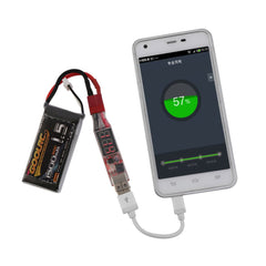 1pcs 2S-6S Lithium Battery Charger Converter T-Plug XT60 Plug With Voltage Display for iphone Ipad HTC