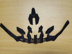 BELL SUPER 2/2R black helmet pad - medium size/ BELL SUPER 2/2R BLACK PAD SET- SIZE M