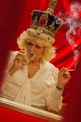 Camilla Smoking — Knight Webb Gallery