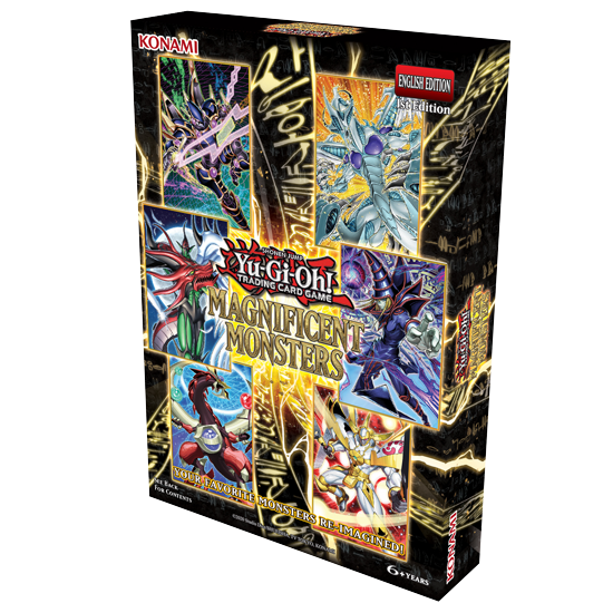 YUGIOH MAGNIFICENT MONSTERS BOX