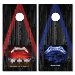 Metallica Cornhole Wraps