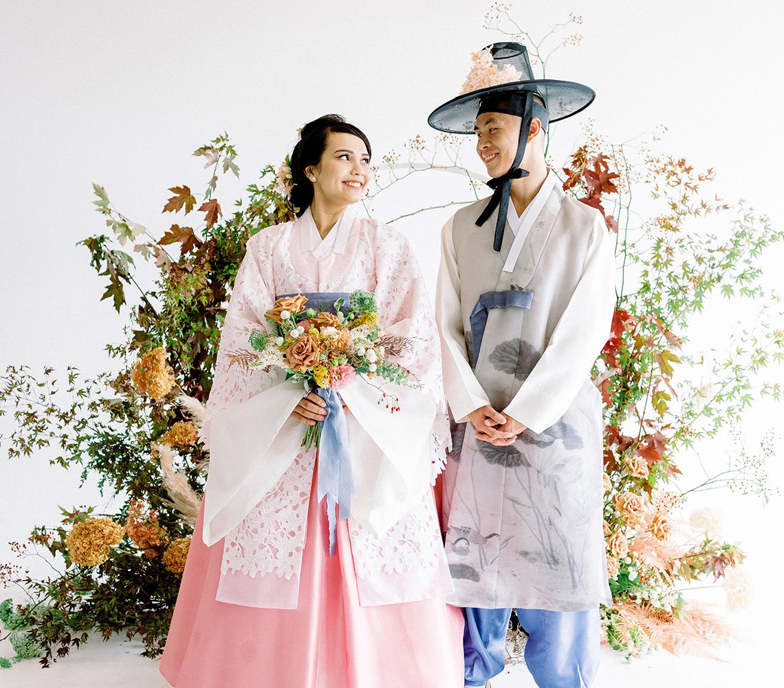 Beautiful Korean Hanbok Casual Modern Seoul Fashion Designer Adds Modern  Twist To Traditional Korean Dresses