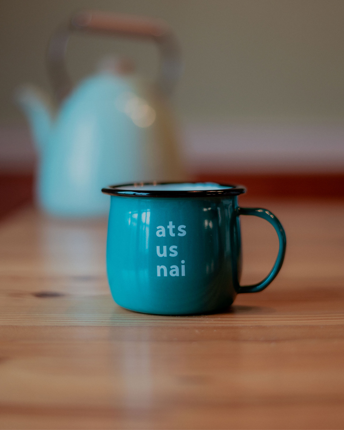 Ats Us Nai Enamel Mug | Born & Bred