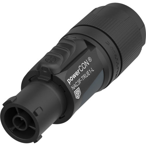 Neutrik powerCON TRUE1 cable connector outlet for 10-16mm OD cable