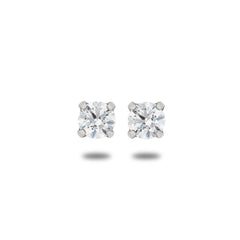 Orecchini Fabiani punto luce in oro bianco 9Kt